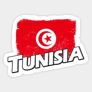Tunisia flag Sticker